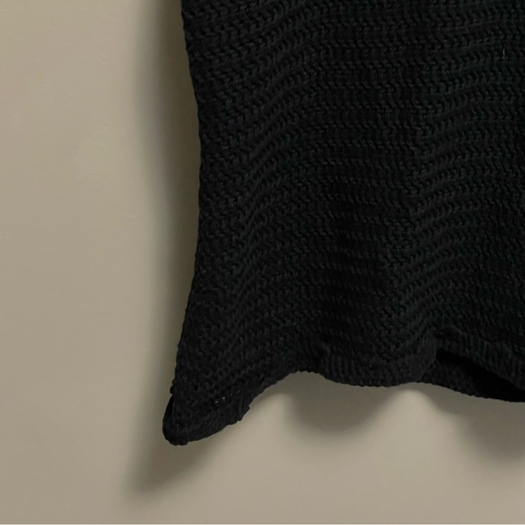 Wilfred Aritzia Black 100% Cotton Knit Tank Top Women’s XL - Picture 4 of 9